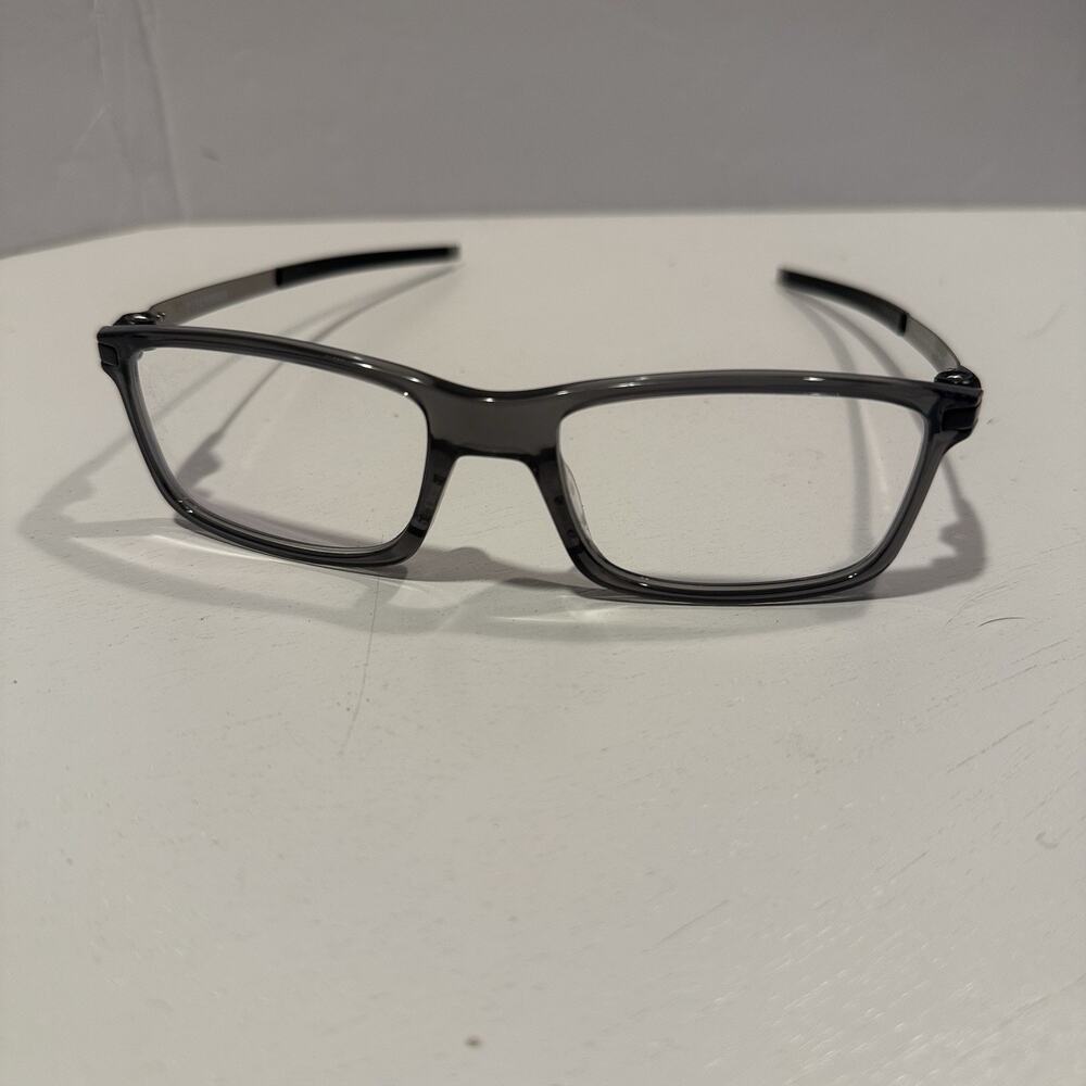 Oakley PITCHMAN OX8050-0655 Grey Smoke Black size 55/18/140 Eyeglasses HG66